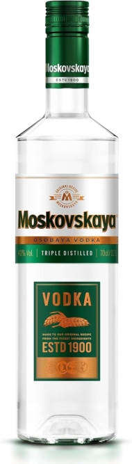 VODKA MOSKOVSKAYA CL.100