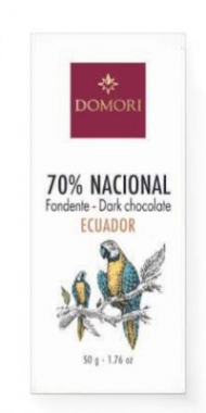 DOMORI TAV.GR.50 FONDENTE 70% ECUADOR