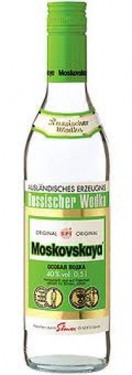 VODKA MOSKOVSKAYA 